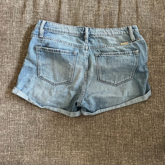 Vici Cuffed Denim Shorts - Picture 4 of 5